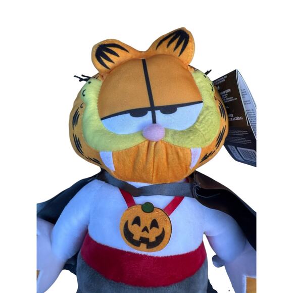 Gemmy Garfield Halloween Vampire Side Stepper 12” NWT - Picture 7 of 7